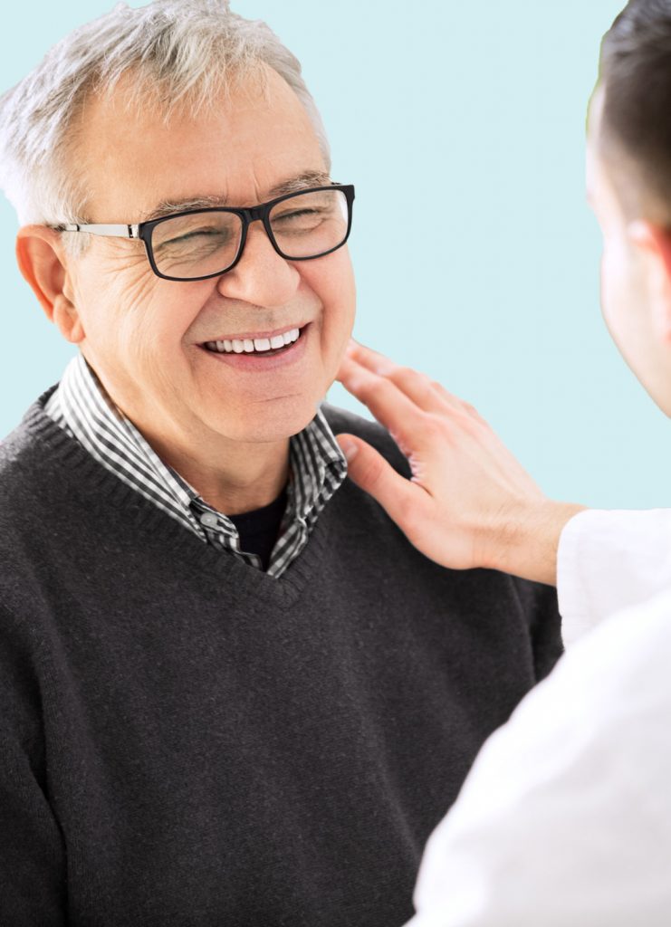 Doctor talking to an older male patient | Chronic Illness, Lyme and Autoimmune Diseases